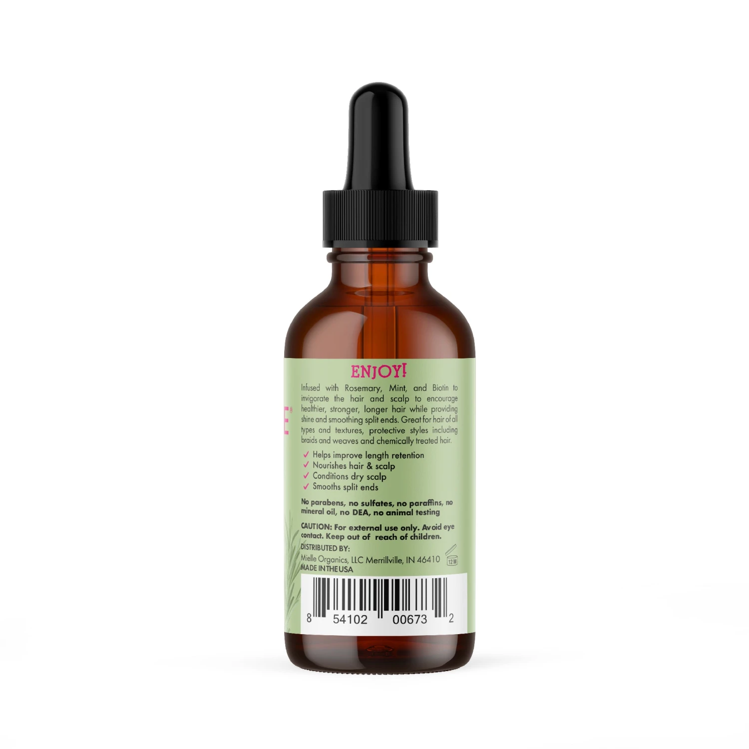Rosemary Mint Scalp & Hair Strengthening Oil 3 Rosemary Mint Scalp & Hair Strengthening Oil - Image 2