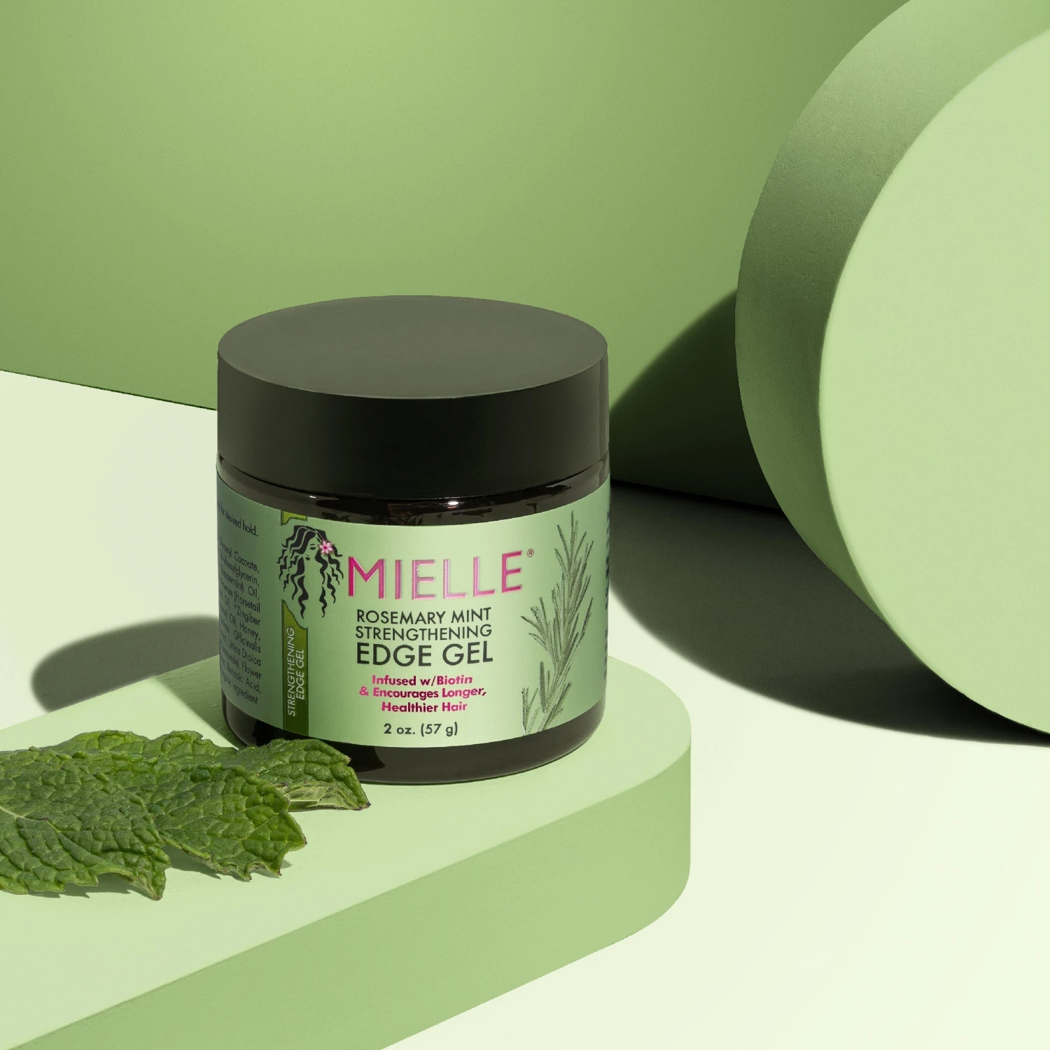 Rosemary Mint Hair Strengthening Edge Gel 4 Rosemary Mint Hair Strengthening Edge Gel - Image 3
