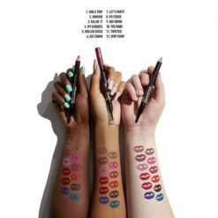 DAZED & DIFFUSED BLURRING LIP LINER 8 DAZED & DIFFUSED BLURRING LIP LINER -Auline Makeup DDBL MOD ArmSwatch FINAL RGB