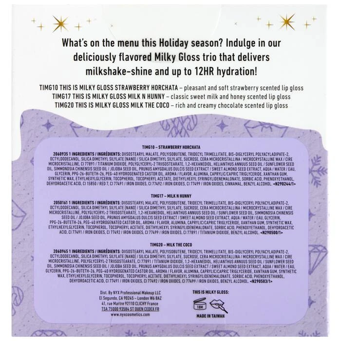 SWEET TREAT MILKSHAKES GLOSS TRIO 7 SWEET TREAT MILKSHAKES GLOSS TRIO - Image 5