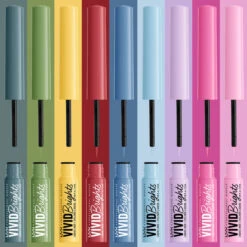Vivid Brights Colored Liquid Eyeliner 15 Vivid Brights Colored Liquid Eyeliner -Auline Makeup NYX PMU Makeup Eyes Eyeliner VIVID BRIGHTS LIQUID LINER VBLL01 CYAN SIMP 0800897230869 Range