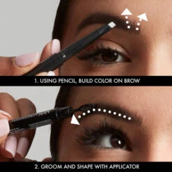 Fill & Fluff Clear Brow Pomade Pencil 12 Fill & Fluff Clear Brow Pomade Pencil -Auline Makeup NYX PMU Makeup Eyes FILL FLUFF EYEBROW Pomade Pencil Clear FFEP09 000 0800897203788 Tutorial