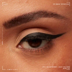 Epic Ink Waterproof Liquid Eyeliner 9 Epic Ink Waterproof Liquid Eyeliner -Auline Makeup NYX Professional Makeup EPICEYELINER 01 BLACK 0800897085605 Application Vanessa 01