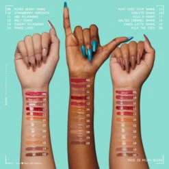 This Is Milky Gloss Milkshakes 11 This Is Milky Gloss Milkshakes -Auline Makeup NYX Professional Makeup MILKY GLOSS ALL SHADES Swatch 01