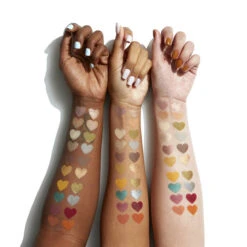 Swear By It Shadow Palette -Auline Makeup NYX Professional Makeup Swear By It Shadow Palette Arm Swatch 1