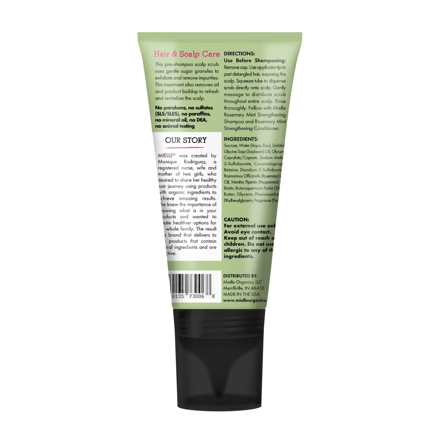 Rosemary Mint Clarifying Sugar Scalp Scrub 4 Rosemary Mint Clarifying Sugar Scalp Scrub - Image 2