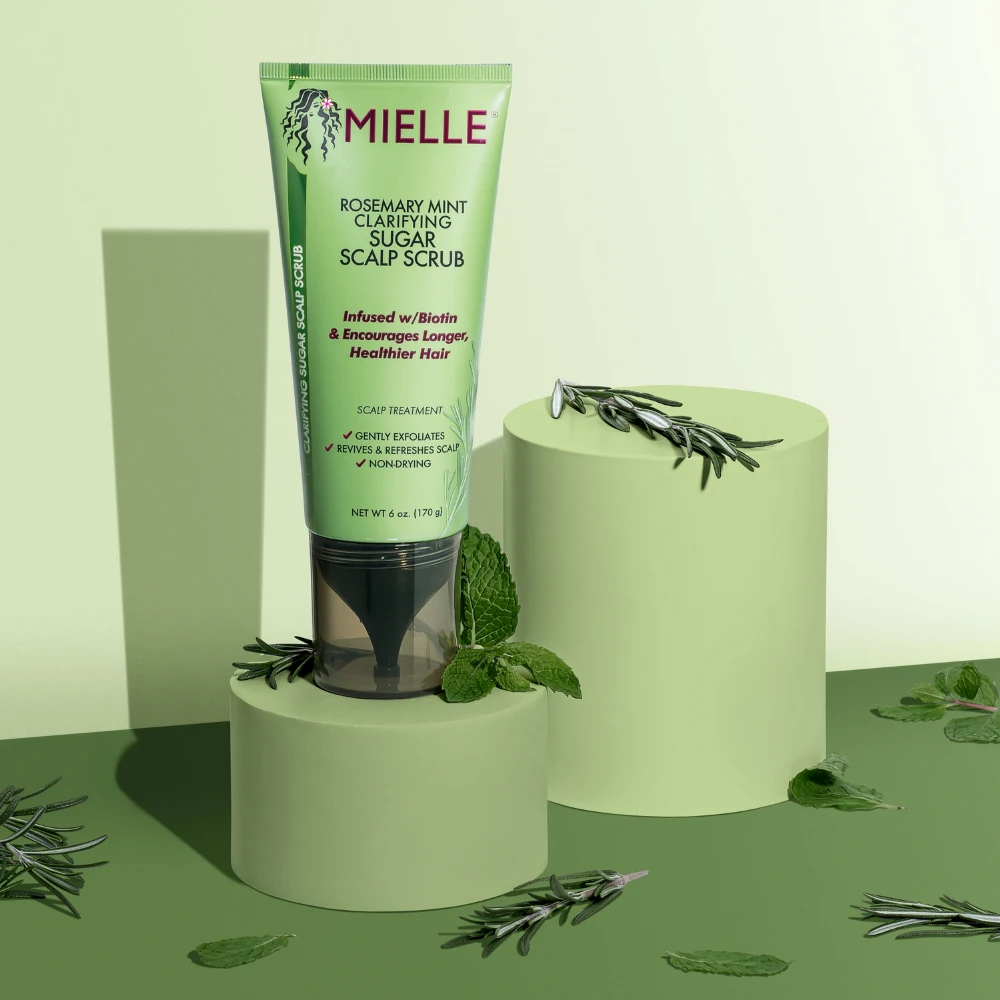 Rosemary Mint Clarifying Sugar Scalp Scrub 7 Rosemary Mint Clarifying Sugar Scalp Scrub - Image 5